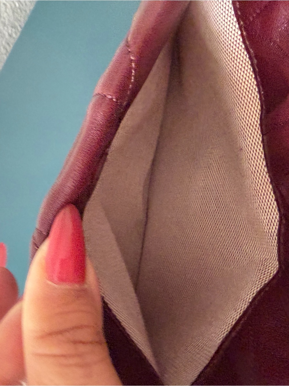 Coach Time Square Tabby in Merlot - Picture 6 of 15